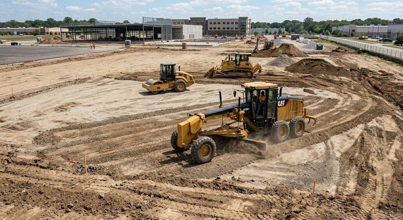 Commercial Grading Service in South Houston, TX