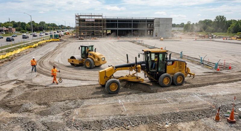 Parking Lot Gravel Repair in Cumming, GA