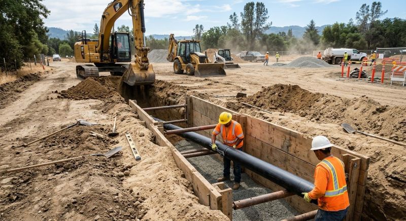 Trenching Excavation Service